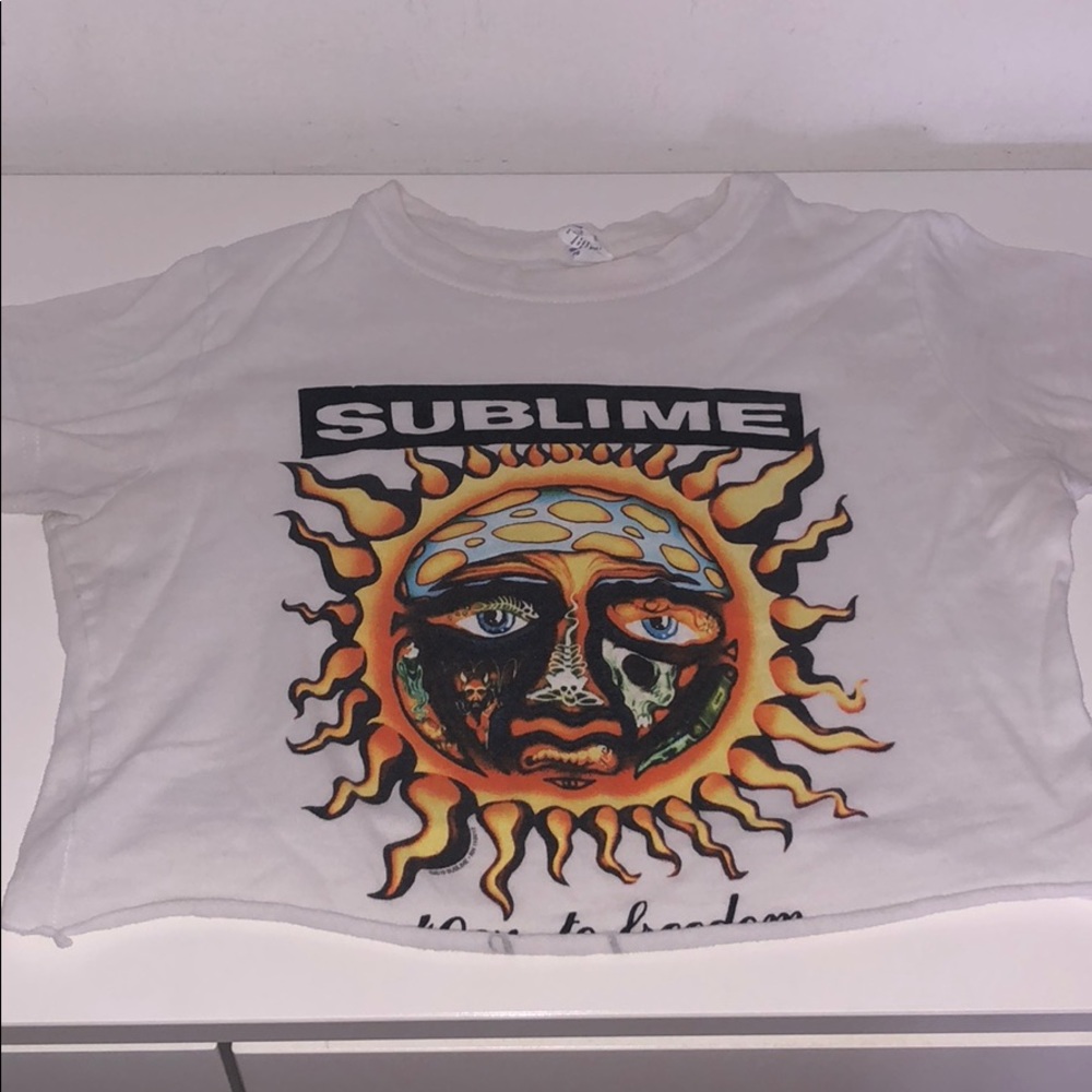 VINTAGE SUBLIME CROP TOP